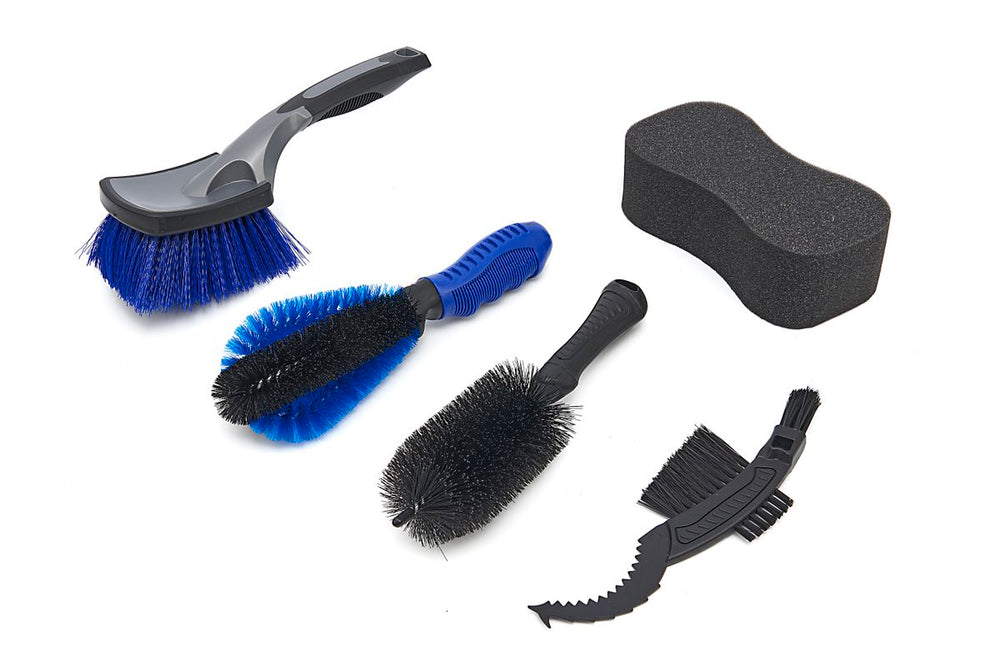 Set de cepillos de limpieza, HBM 5 Piezas para bicicletas nuevo — Nuevo