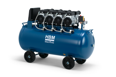 HBM compresor low noise, 4 Hp, 200 litros nuevo — Nuevo