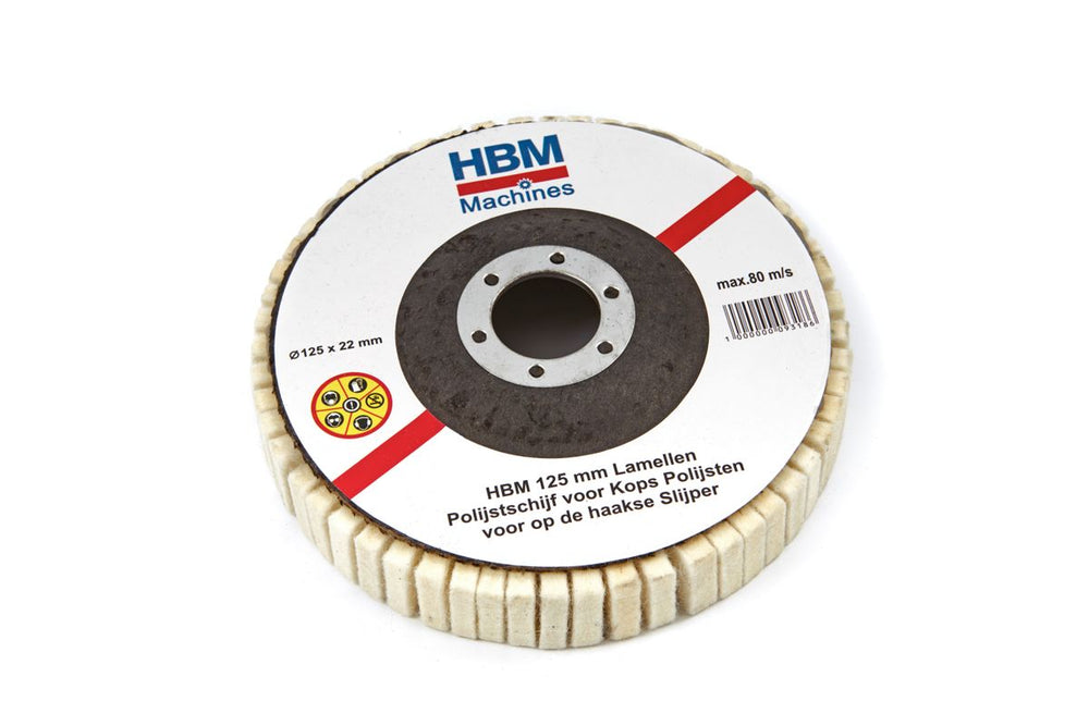 Disco de pulido de láminas HBM de 125 mm para pulido por cabezal nuevo — Nuevo