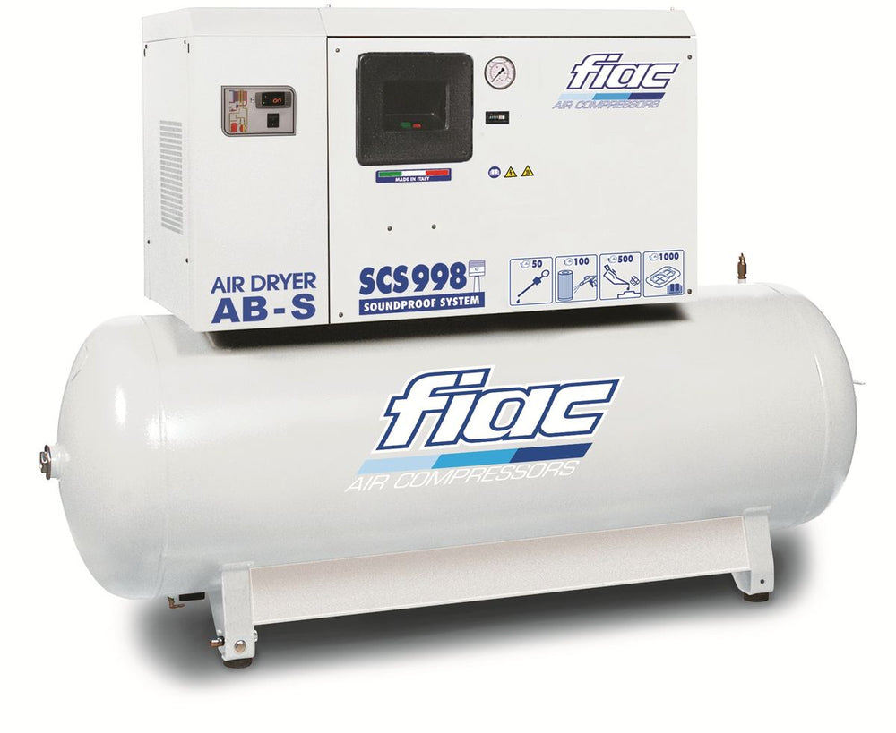Fiac compresor silencioso Scs 500L - AB998 10 Cv 500 litros, con secador frigorífico nuevo — Nuevo