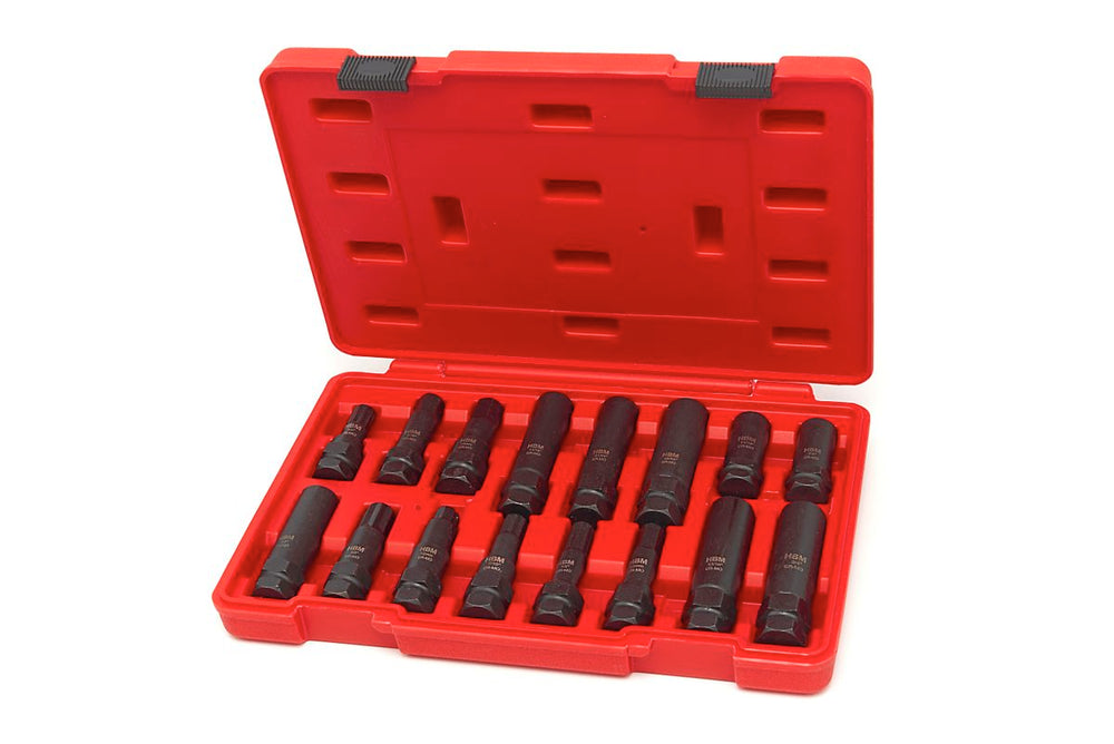 Set de desmontaje de tuercas de ruedas HBM, 16 piezas nuevo — Nuevo