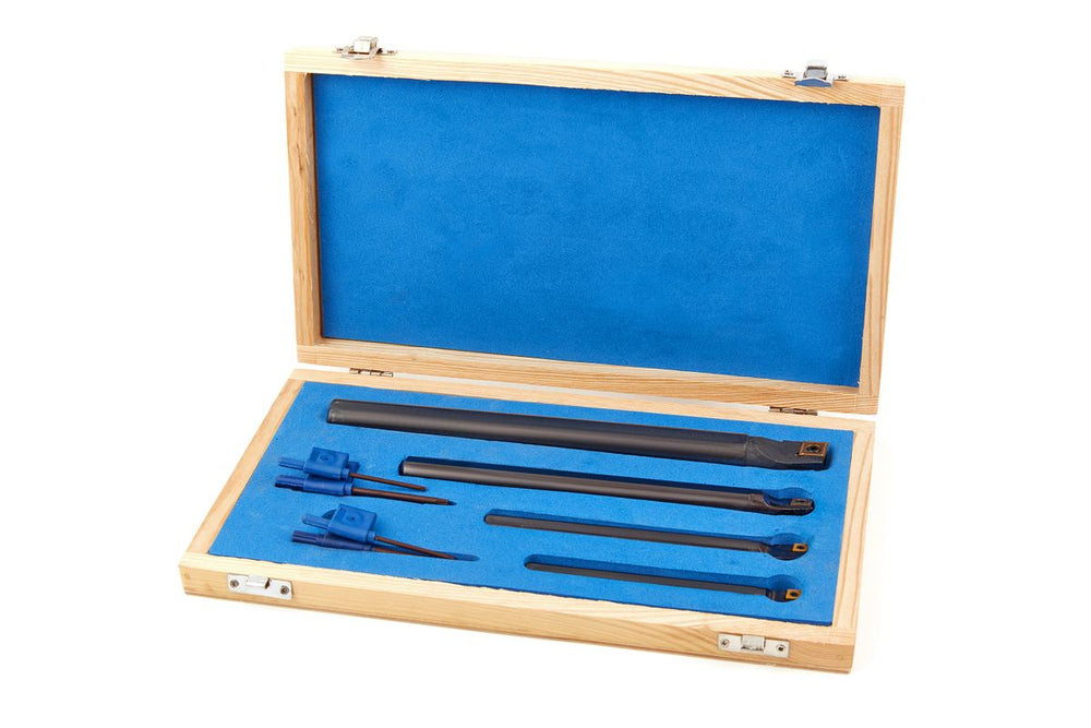 Conjunto de herramientas de corte interior de 4 piezas HBM con placas intercambiables Hm nuevo — Nuevo