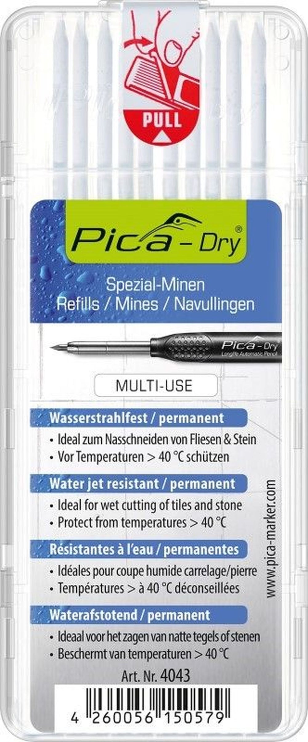 Recambio Pica 4043 Dry blanco nuevo — Nuevo