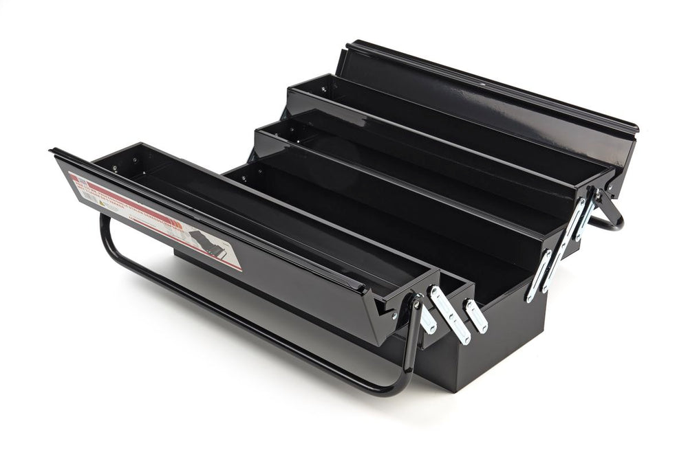 HBM Caja de herramientas profesional de acero de 535 mm con 3 capas y 5 compartimentos nuevo — Nuevo