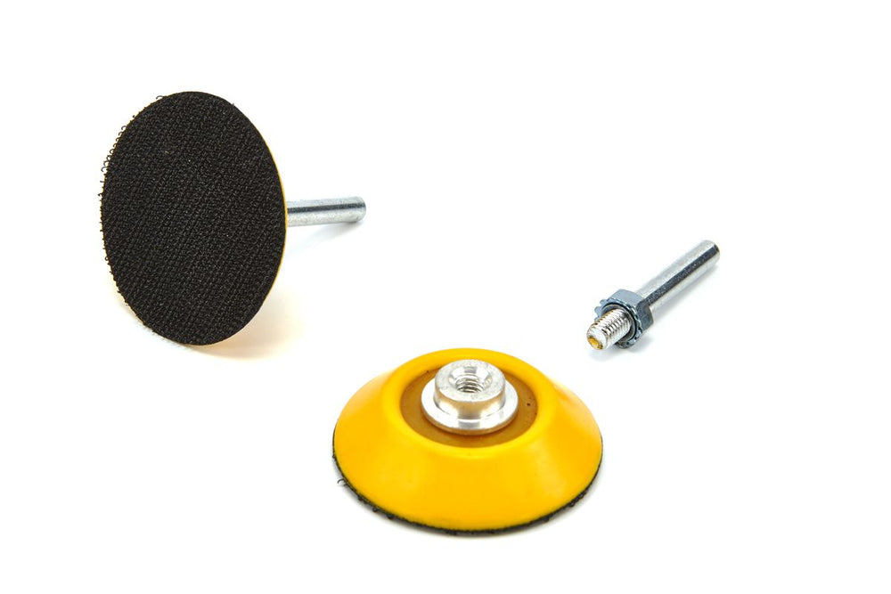 Discos de soporte HBM con toma de 6 mm para almohadillas de lijado de velcro nuevo — Nuevo
