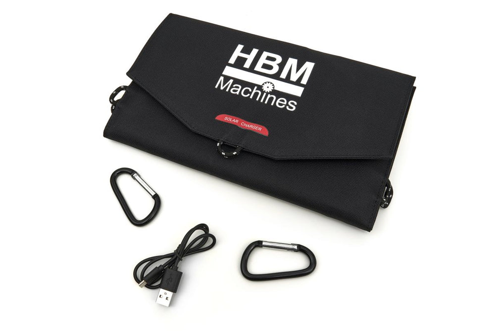 HBM 15 Vatios. Panel Solar Plegable Con Batería de 10000MAH nuevo — Nuevo