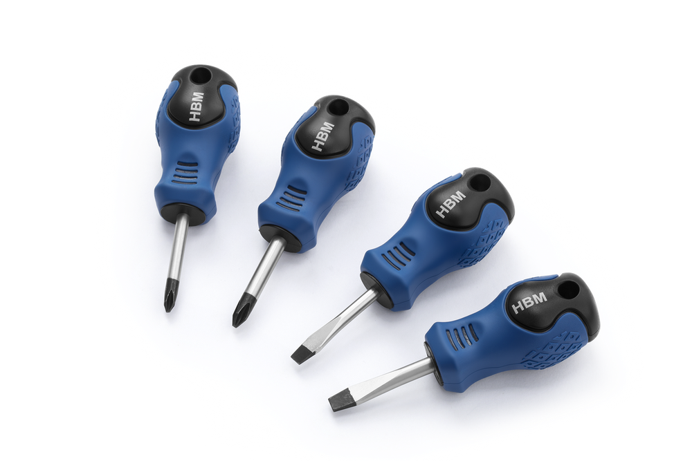 Set de destornilladores HBM Stubbie 4 piezas nuevo — Nuevo