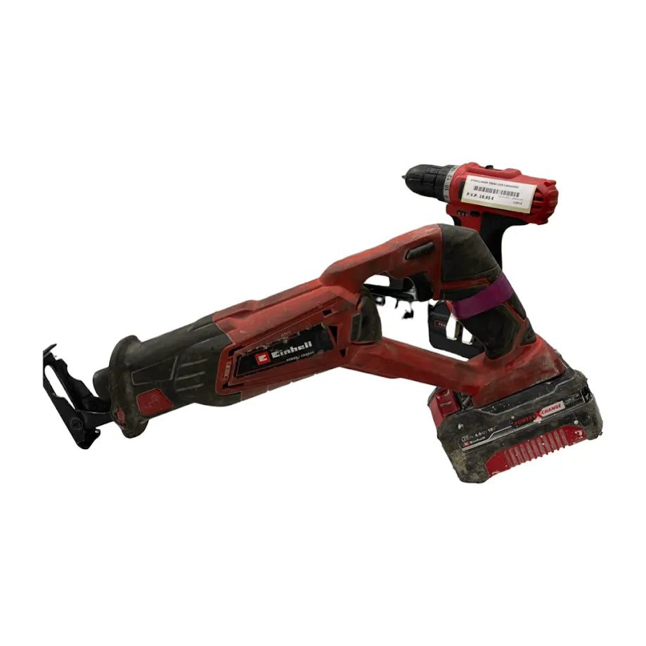 Einhell TE-AP 18/22 LI Batería 18v 4.0ah Sierra de sable Sin Cargador — Verificado de segunda mano · Sierras — Bueno