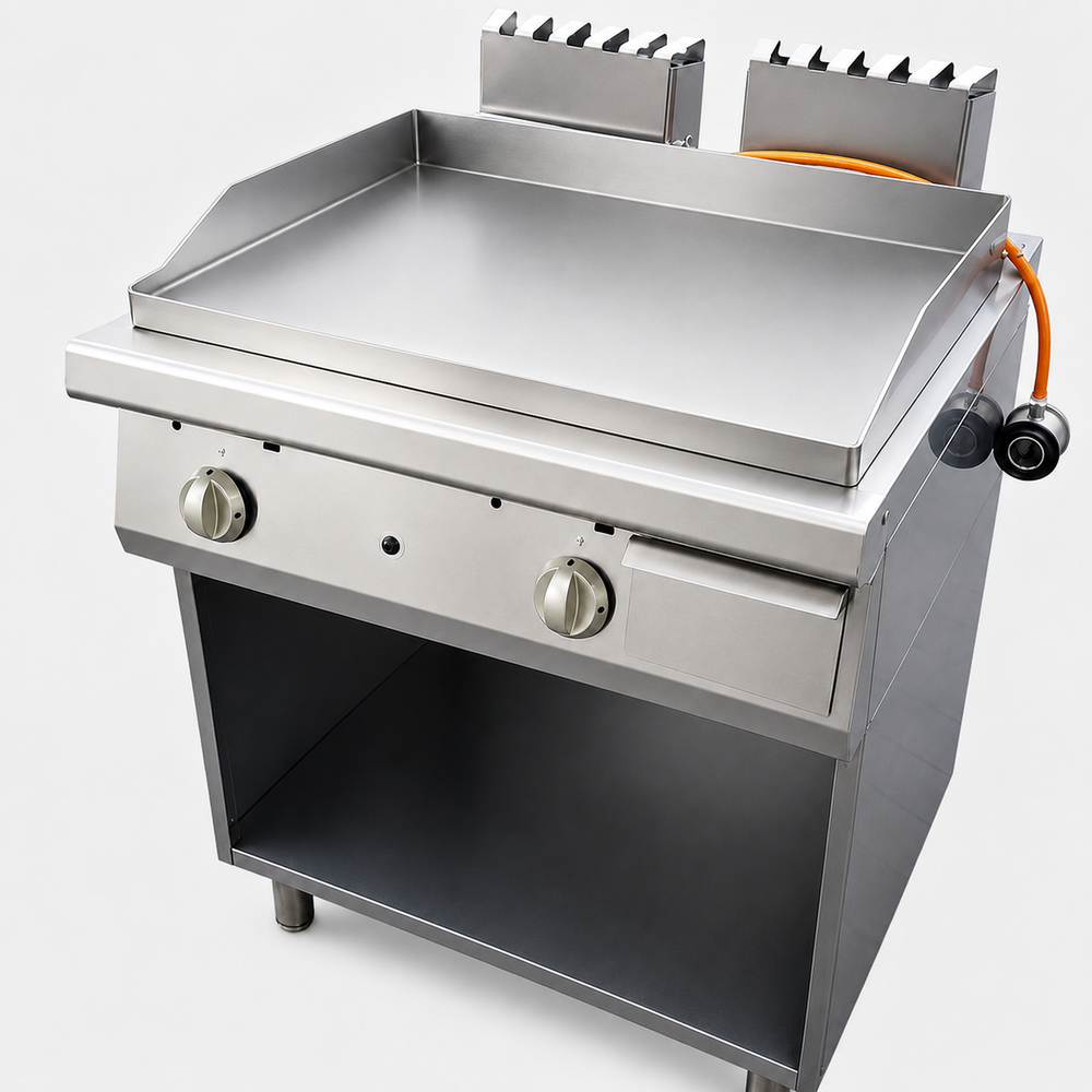 Plancha a gas butano 80x70