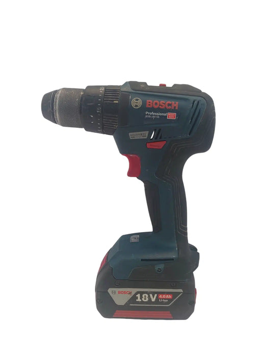 Bosch Professional GSB 18V-55 Taladro con Percusión Verde Segunda Mano de segunda mano · Taladros — Bueno