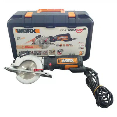 Worx WX427 712W – Amoladora Angular – Negro / Naranja — Verificado de segunda mano · Amoladoras — Bueno