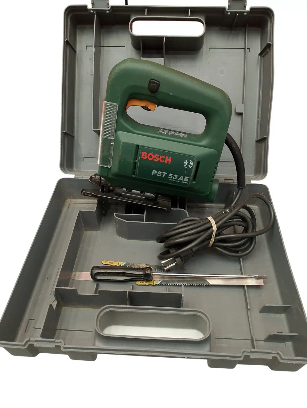 CALADORA ELECTRICA BOSCH PST 53A + MALETIN de segunda mano · Sierras — Como nuevo
