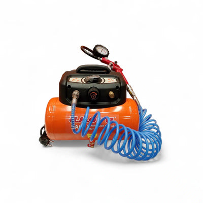 COMPRESOR ANOVA CA06 1.5HP / 8 BAR NEGRO/NARANJA de segunda mano — Como nuevo