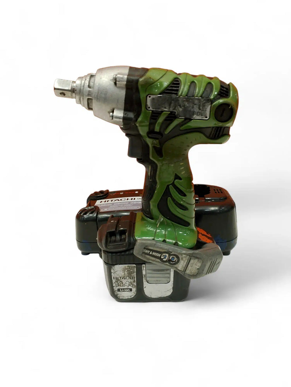 ATORNILLADOR ELECTRICO HITACHI WR-1800 "VERDE" + BATERIA + CARGADOR de segunda mano · Atornilladores — Bueno