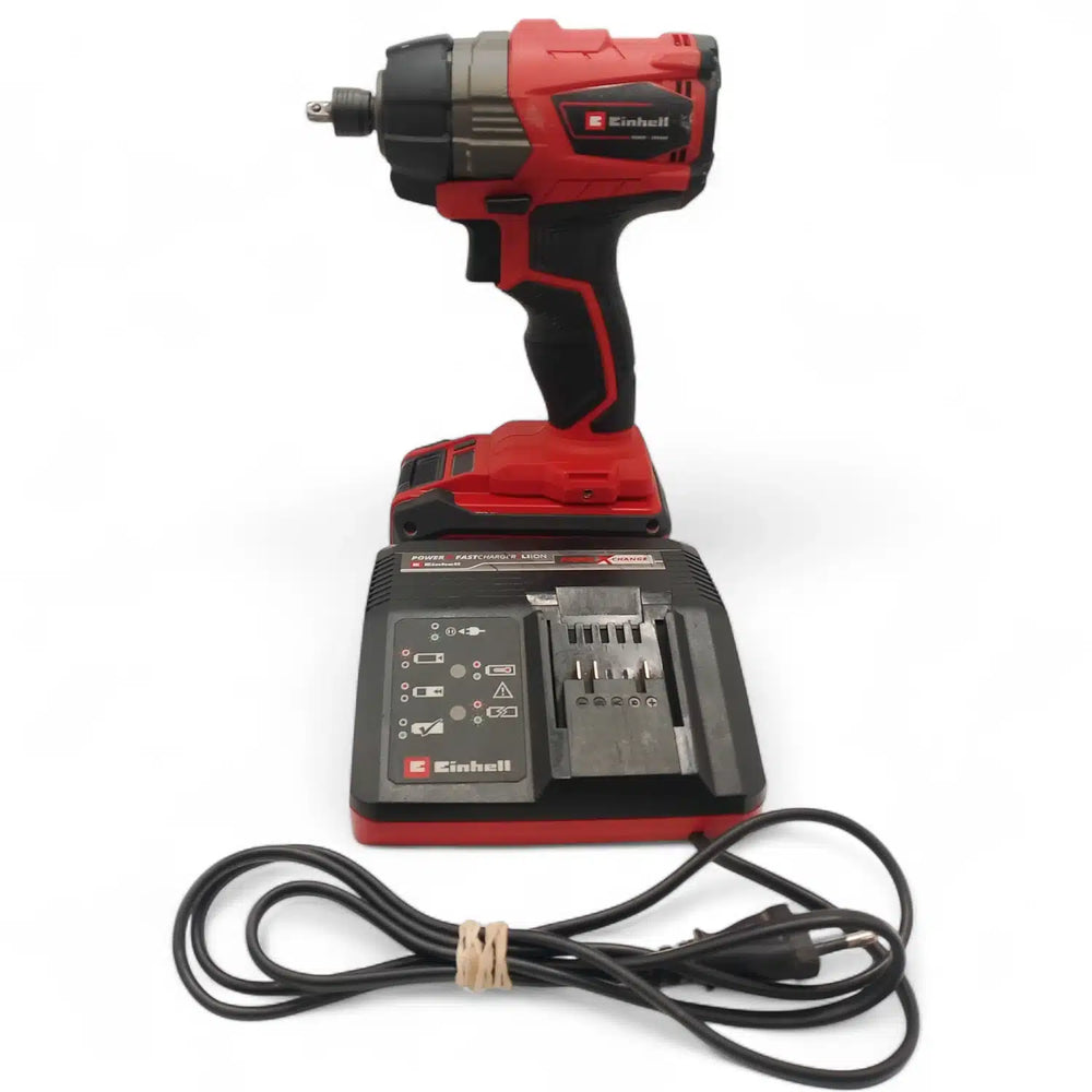 ATORNILLADOR DE IMPACTO EINHELL TP-CI 18 Li BL-SOLO + CARGADOR de segunda mano · Atornilladores — Como nuevo