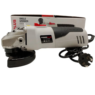 AMOLADORA POWER PLUS 500W POWC3010 ANGLE GRINDER + CAJA de segunda mano · Amoladoras — Como nuevo