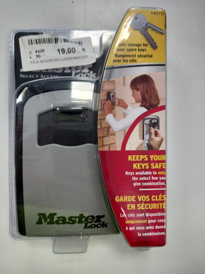 CAJA SEGURIDAD LLAVES MASTERLOCK de segunda mano — Bueno