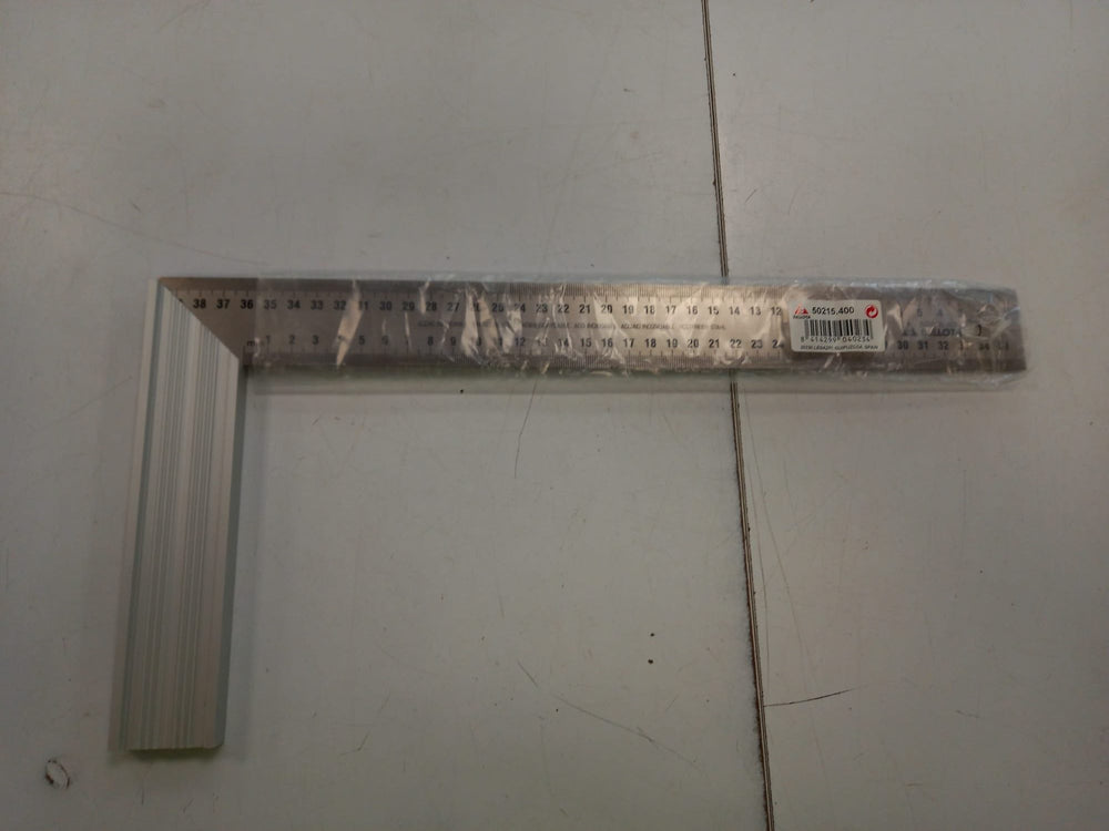 ESCUADRA DE INOX 400MM BELLOTA de segunda mano — Bueno
