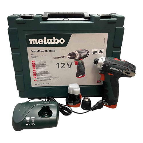 ATORNILLADOR METABO POWERMAXX BS + MALETIN *A ESTRENAR* de segunda mano · Atornilladores — Como nuevo (2)