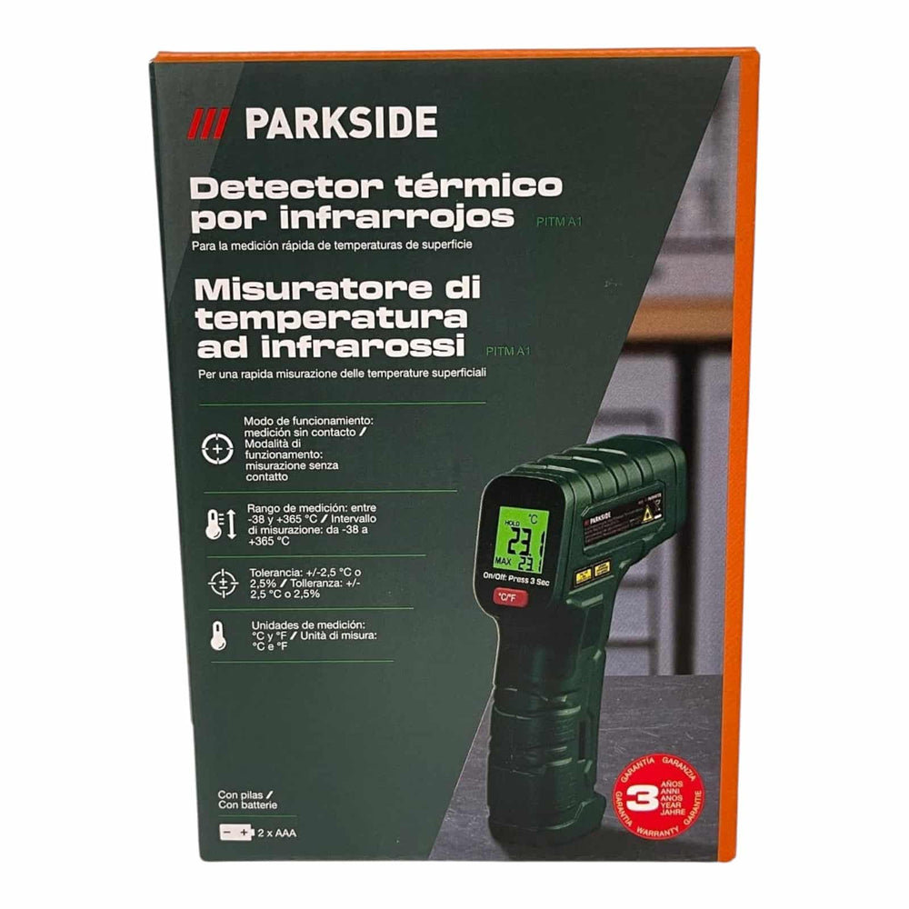 DETECTOR TERMICO PARKSIDE PITM A1 " A ESTRENAR" + CAJA de segunda mano — Como nuevo