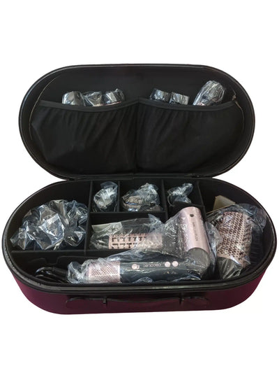 Airglam Flex Secador de Pelo con Accesorios 14in1 Rosa/Negro de segunda mano — Bueno