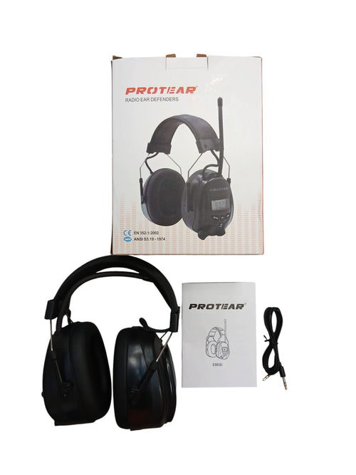 AURICULARES DE PROTECCION PROTEAR RADIO EAR DEFENDERS *A ESTRENAR* de segunda mano — Como nuevo