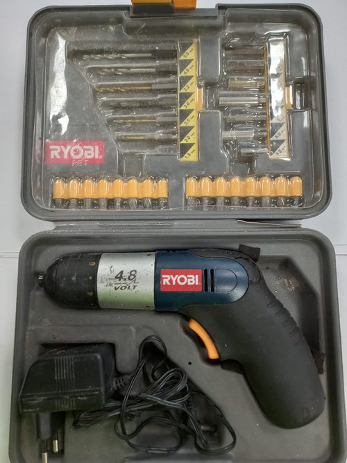 ATORNILLADOR RYOBI 4.8V de segunda mano · Atornilladores — Bueno