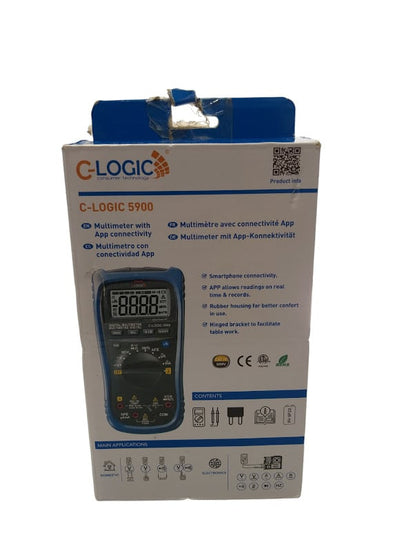 Multímetro con Conectividad App C-LOGIC 5900 de segunda mano · Medición — Bueno