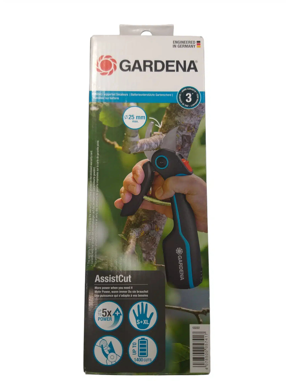 Tijeras de Podar con Batería AssistCut gardena de segunda mano — Bueno