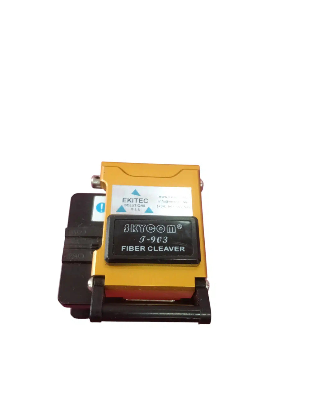 Skycom J-903 Cortadora de Fibra Óptica Negra/Naranja Segunda Mano de segunda mano — Bueno