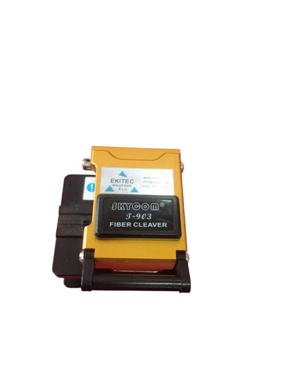 Skycom J-903 Cortadora de Fibra Óptica Negra/Naranja Segunda Mano de segunda mano — Bueno