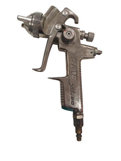 Sata Jet 90 Pistola De Pintura Cromada Segunda Mano de segunda mano — Bueno