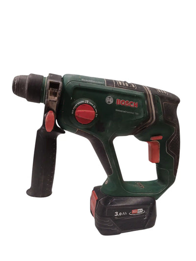 Bosch Universalhammer 18V 1 batería 18v 3.0ah Sin Cargador Taladro Percutor Segunda Mano de segunda mano · Taladros — Bueno