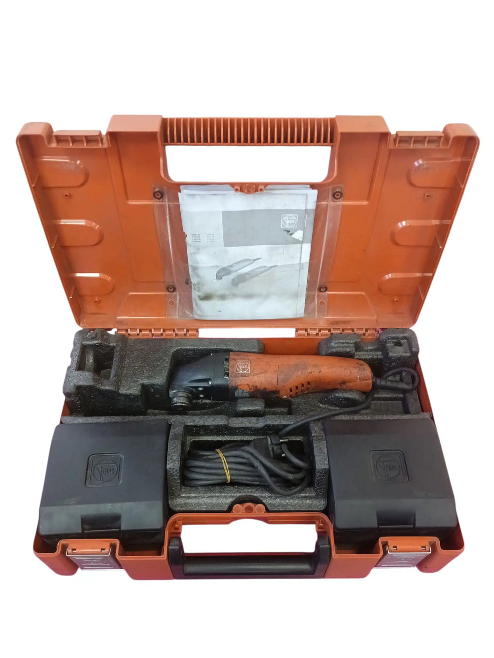 Fein FSC 1.6X Multiherramienta Oscialante Naranja Segunda Mano de segunda mano · Herramienta especializada — Bueno