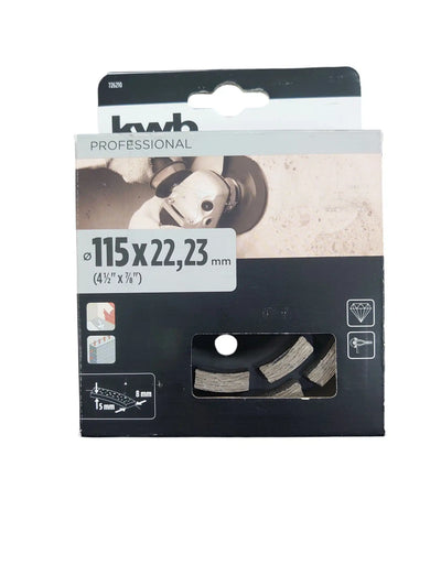 Plato Diamante Doble Pista KWB 115 x 22,23mm de segunda mano — Bueno