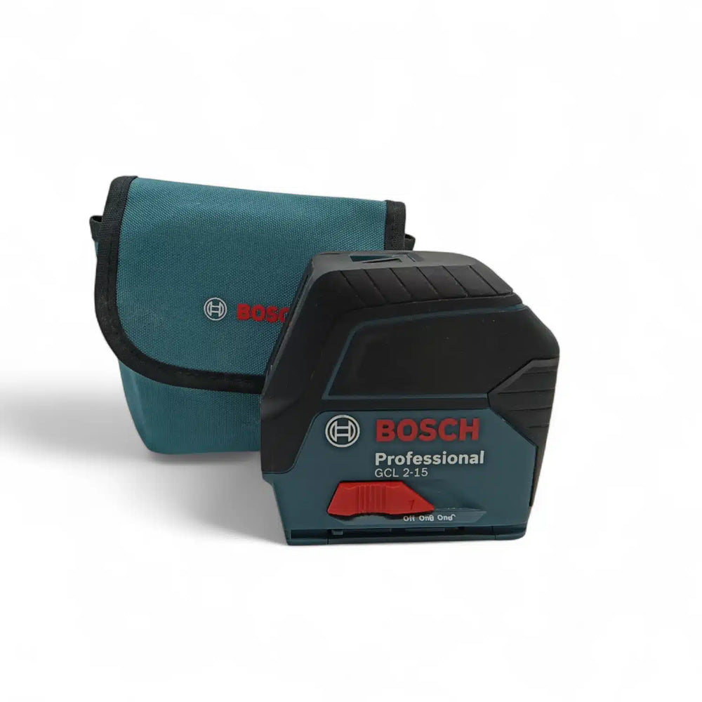 LASER BOSCH PROFESSIONAL GCL 2-15 CON FUNDA de segunda mano · Medición — Como nuevo