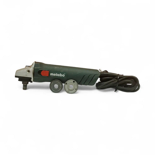 AMOLADORA METABO W750 125 + TUERCAS DE SEGURIDAD de segunda mano · Amoladoras — Bueno