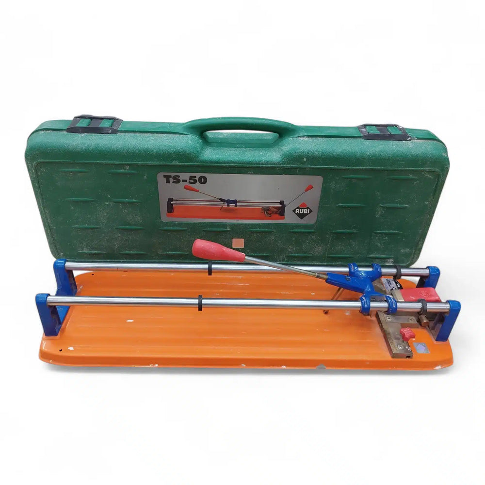 CORTA AZULEJOS RUBI TS-50 + MALETIN de segunda mano — Como nuevo