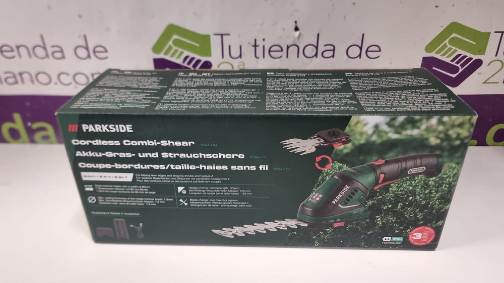CORTASETOS RECARGABLE PARKSIDE PGSA 4 C4 de segunda mano — Bueno