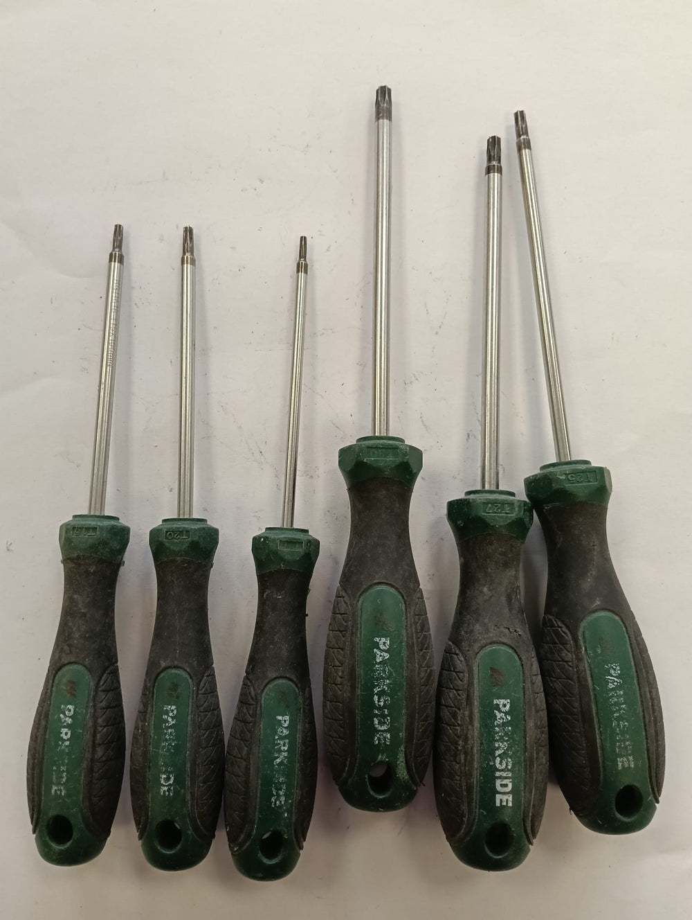 JUEGO DESTORNILLADORES TORX PARKSIDE X6 de segunda mano — Bueno