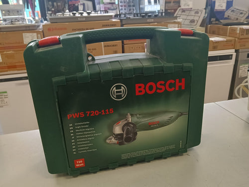 AMOLADORA BOSCH PWS720-115 de segunda mano · Amoladoras — Bueno