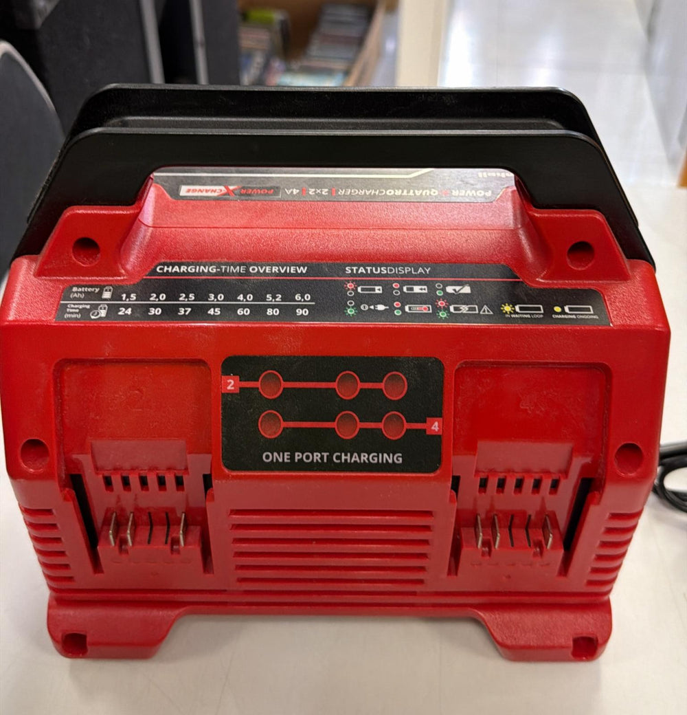 CARGADOR EINHELL POWER XR 2X2 4A de segunda mano — Bueno