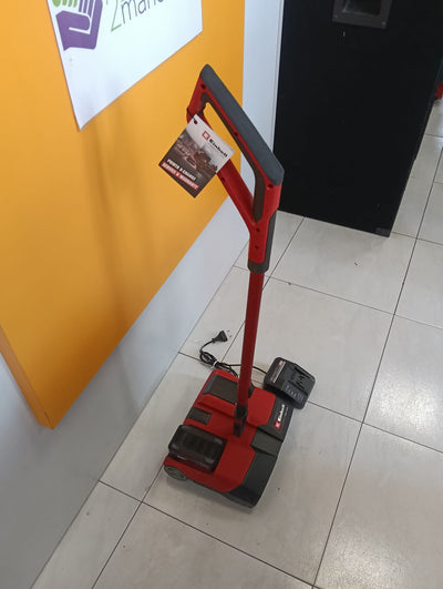 ESCOBA INALAMBRICA EINHELL TE-FS 18 LI SOLO + BATERIA + CARGADOR de segunda mano — Bueno