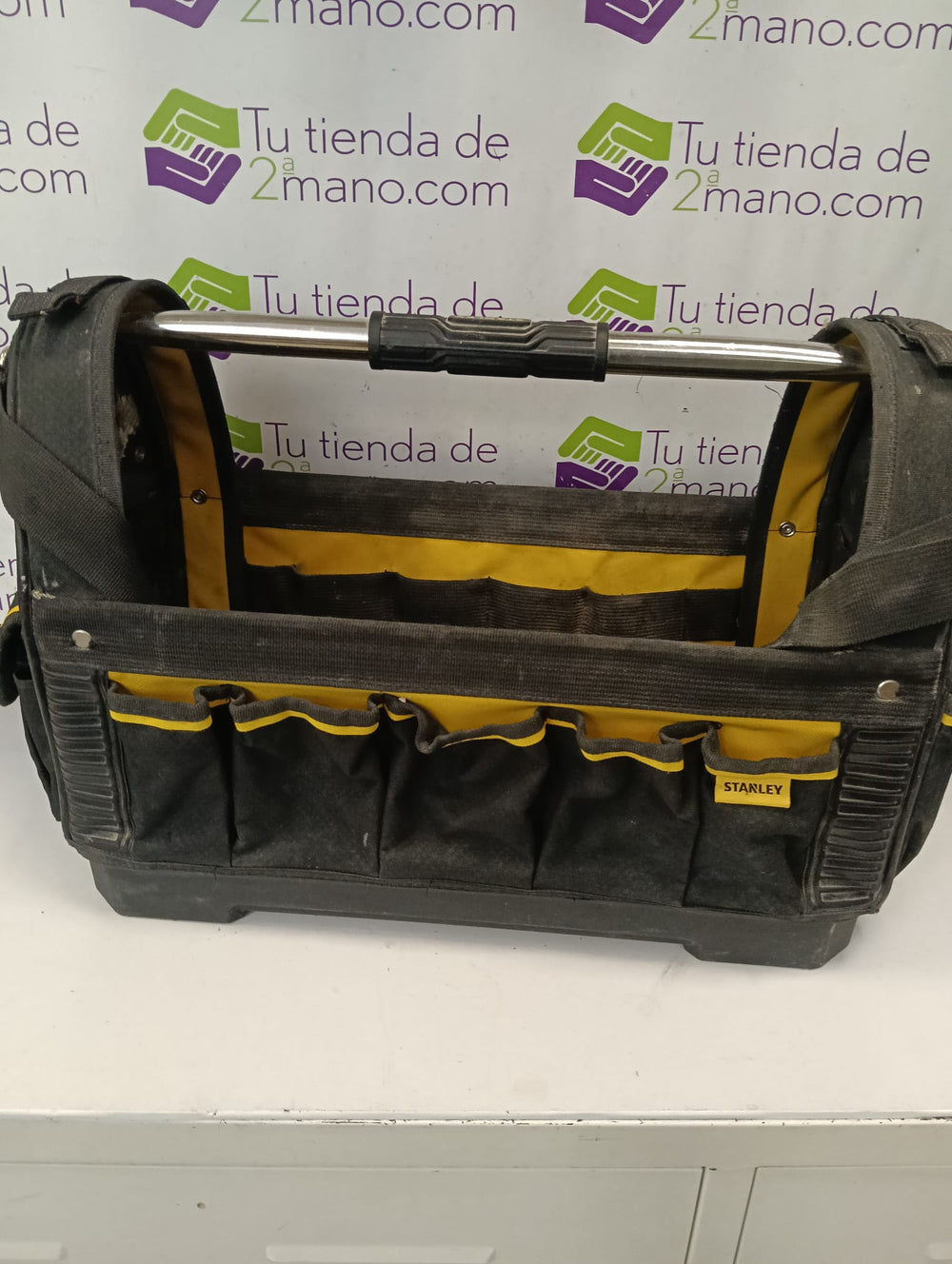 BOLSA ABIERTA HERRAMIENTAS STANLEY FATMAX de segunda mano — Bueno