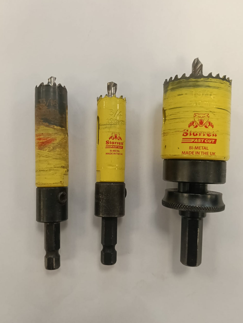 JUEGO BROCAS CORONA STARRETT de segunda mano — Bueno