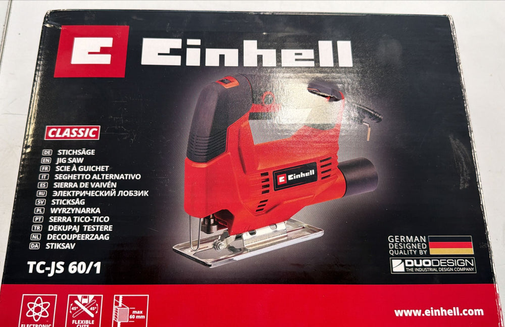 CALADORA EINHELL TC-JS 60/1 de segunda mano · Sierras — Como nuevo