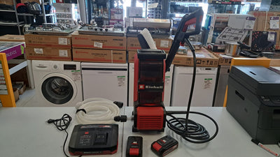 HIDROLIMPIADORA EINHELL HYPRESSO 36/105 + 2 BATERIAS 2.5AH + CARGADOR de segunda mano — Bueno