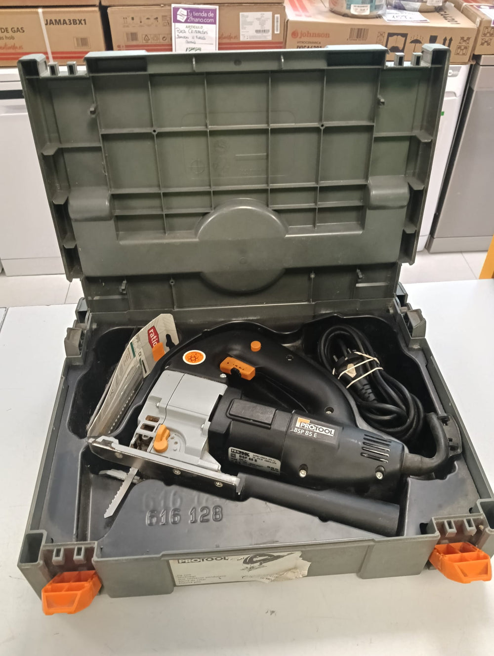 CALADORA PROTOOL BSP 85 E de segunda mano · Sierras — Bueno