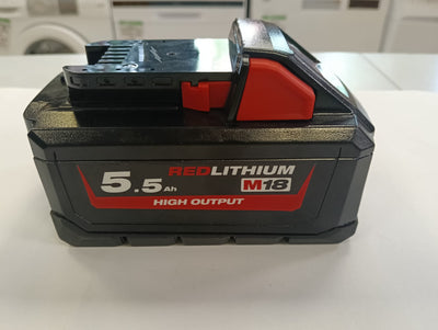 BATERIA MILWAUKEE RED LITHIUM 5.5AH de segunda mano — Bueno