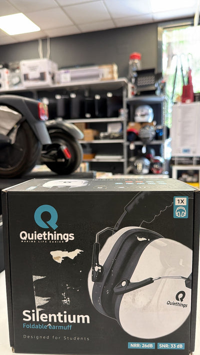 CASCOS TRABAJOS INSONORIZADOS QUIETHINGS EM5007B de segunda mano — Bueno